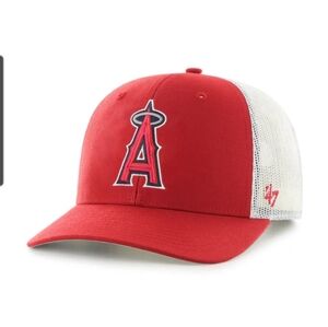 Los Angeles Angels Mesh Trucker Cap 47 Adjustable Hat